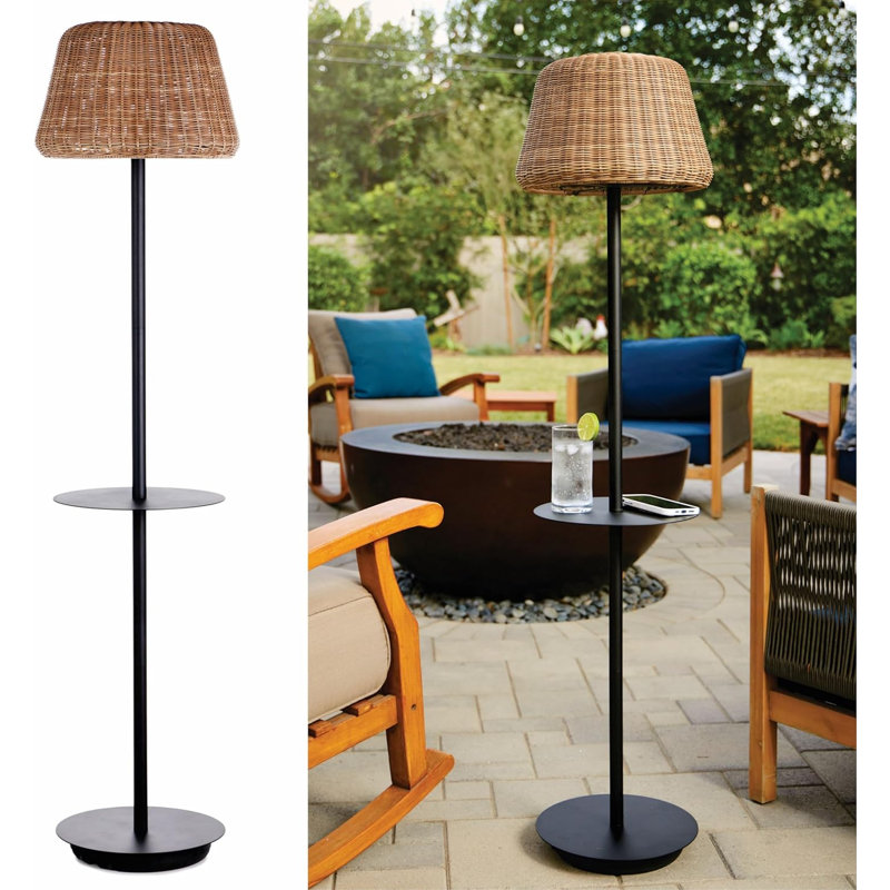 Kazoo 57'' Outdoor Floor Lamp | Wayfair